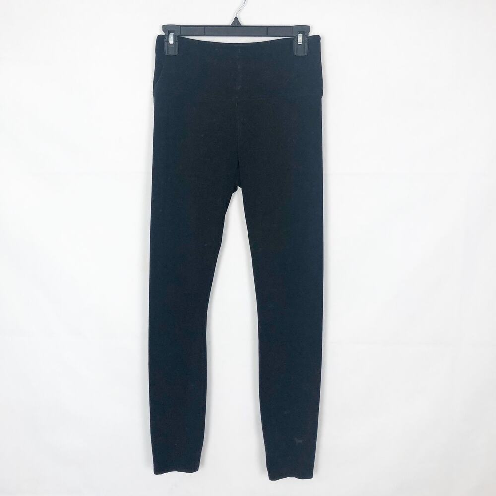 Pink VS Yoga Black Leggings High-Rise Size M